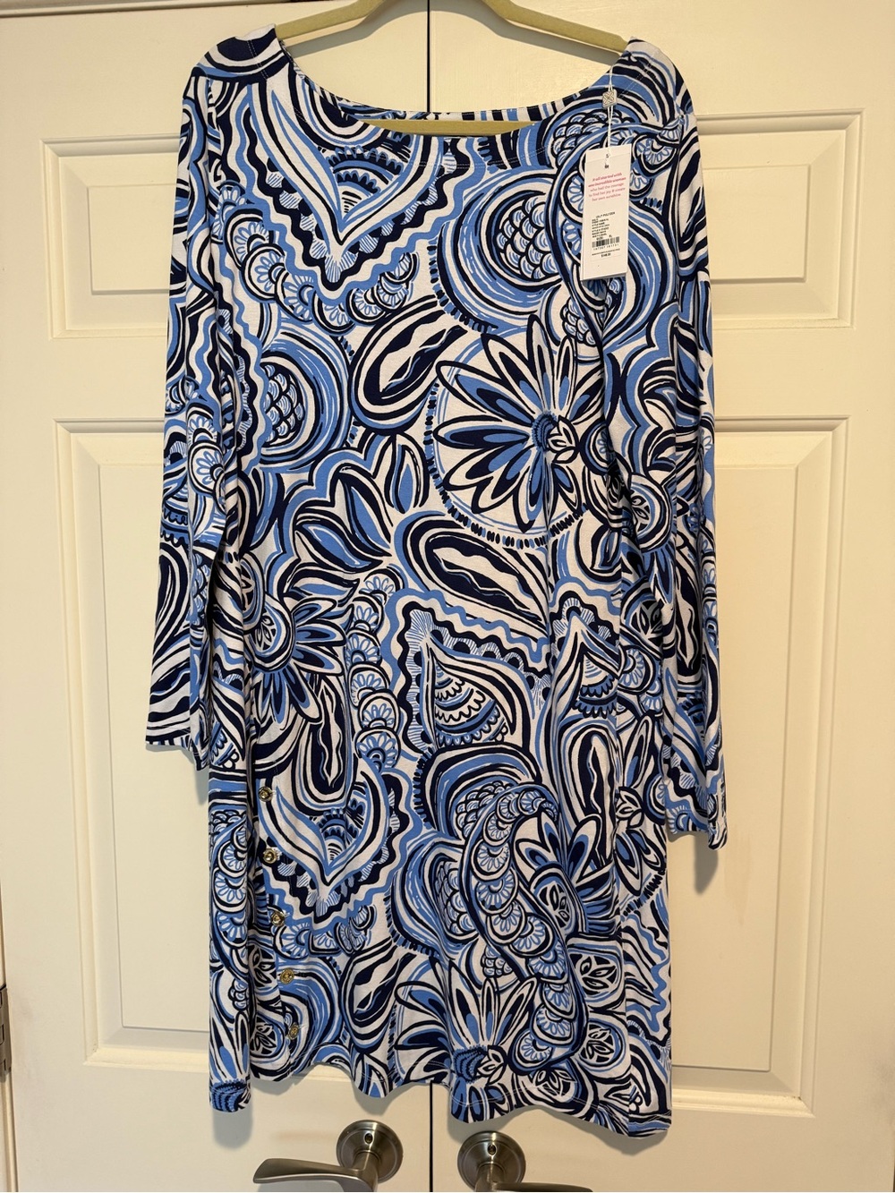 Lilly Pulitzer Maddox UPF 50+ XL dress in resort White Give it a whirl. New.
